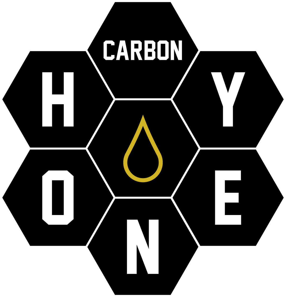 Carbon Honey Sticker
